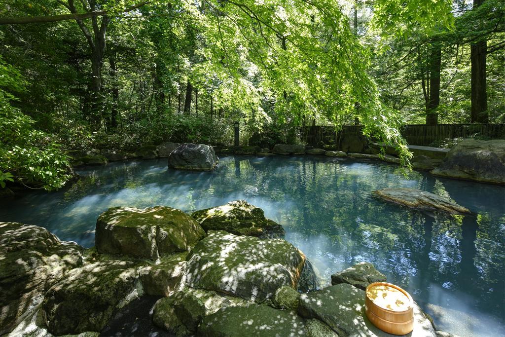 Nasu Onsen Sanraku Otel Dış mekan fotoğraf