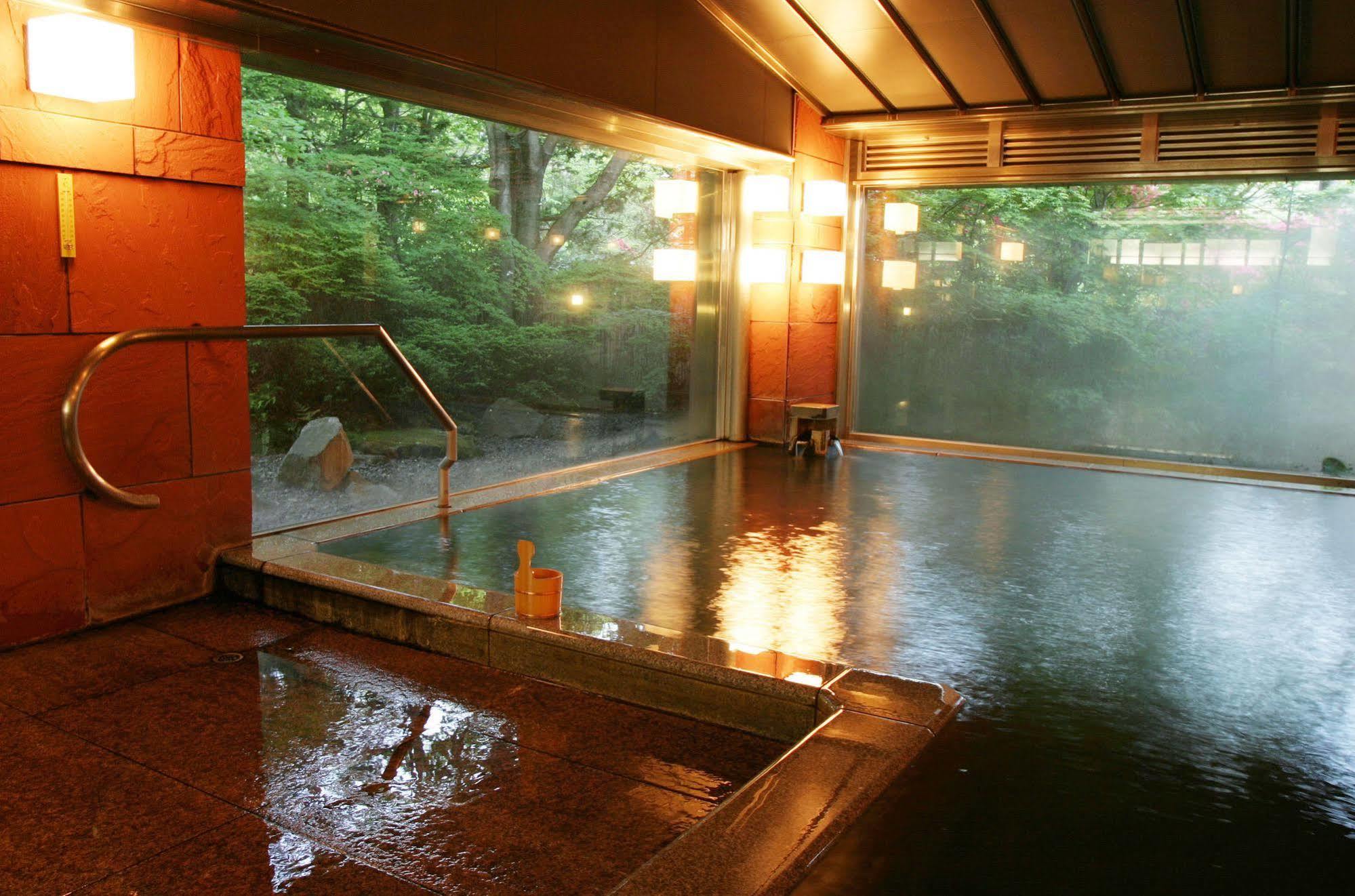Nasu Onsen Sanraku Otel Dış mekan fotoğraf