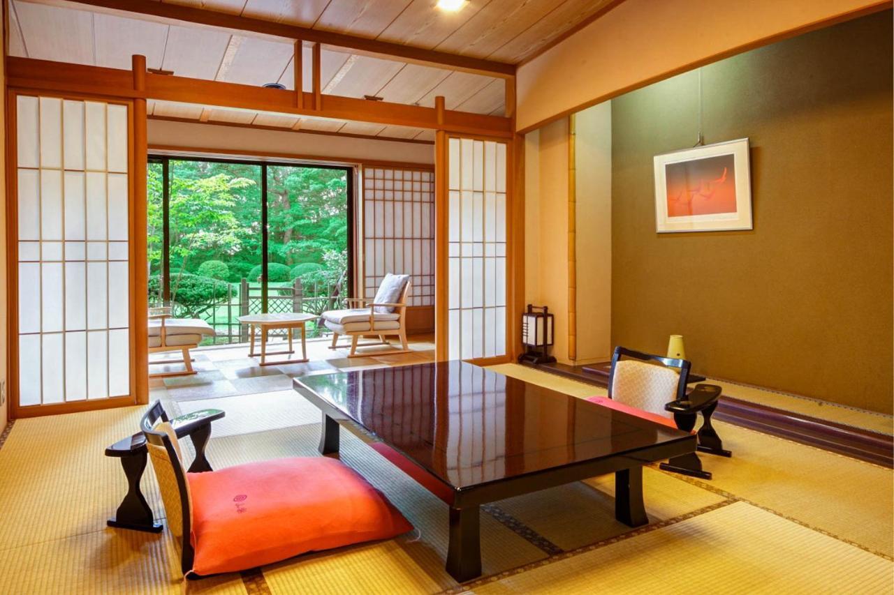 Nasu Onsen Sanraku Otel Dış mekan fotoğraf