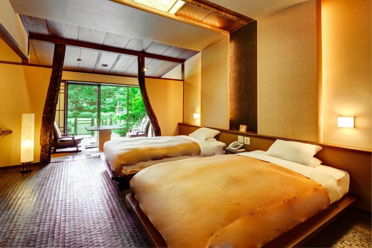 Nasu Onsen Sanraku Otel Dış mekan fotoğraf