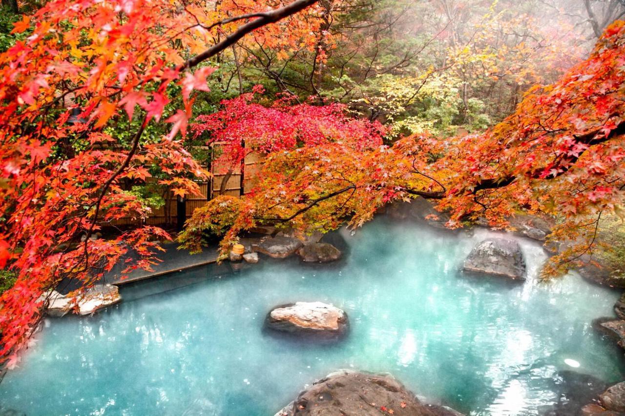 Nasu Onsen Sanraku Otel Dış mekan fotoğraf